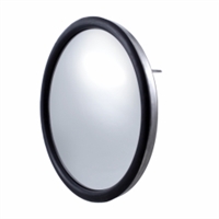 Stainless 8 1/2" Convex Mirror - Center Stud