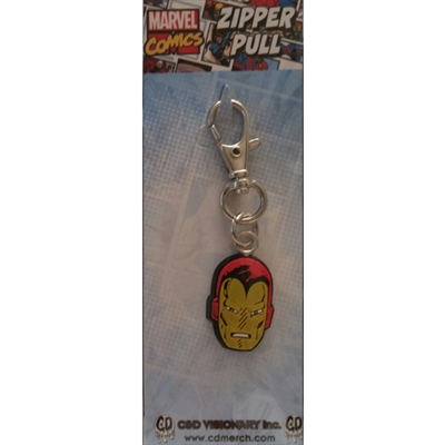 C&D Visionary Zipper Pull - Marvel Comics - Ironman