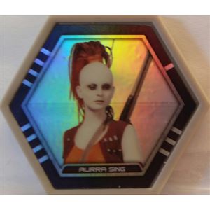 Star Wars Galactic Connexions - Aurra Sing - Gray/Holographic Foil - Common