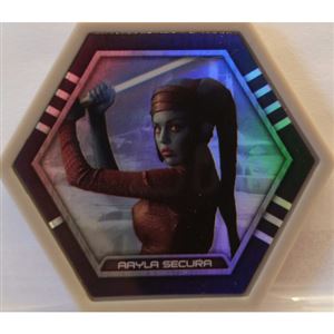 Star Wars Galactic Connexions - Aayla Secura - Gray/Holographic Foil - Common