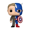 Funko POP! Marvel Heroes Split POP! - Steve Rogers and Captain America