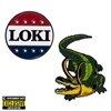 Entertainment Earth Exclusive - Loki for President Enamel Pin 2pk