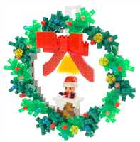 Nanoblock Sights to See Series - Christmas Wreath