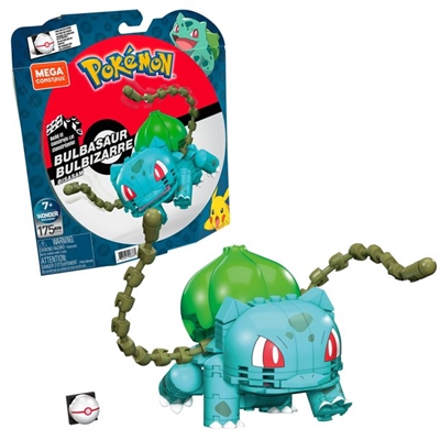 Mega Construx Pokemon Build and Show Construction Set - Bulbasaur