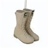 Kurt Adler Holiday Ornament - U.S. Army Flocked Combat Boots