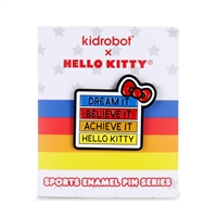 Kidrobot Hello Kitty Sports Enamel Pin Series - Dream It