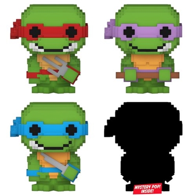Funko Bitty POP! Teenage Mutant Ninja Turtles - 8-Bit