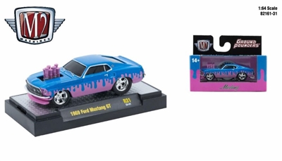 M2 Machines Ground Pounders Release 31 - 1969 Ford Mustang GT