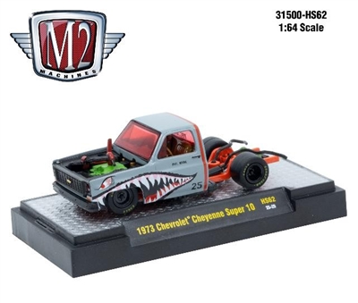 M2 Machines Hobby Exclusive HS62 - 1973 Chevrolet Cheyenne Super 10 "PFC. Hyde"
