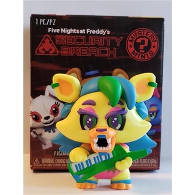 Funko Mystery Minis Five Nights at Freddy's Security Breach - Roxanne Wolf Blacklight)