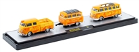 M2 Machines Coca-Cola Auto-Haulers TW40 - 1960 VW Double Cab Truck with 1960 VW 15-Window Bus