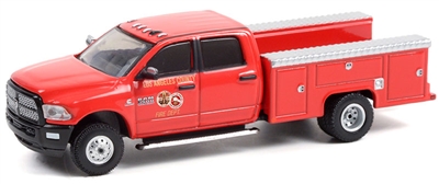 Greenlight Collectibles Fire & Rescue Series 1 - 2017 Ram 3500 Dually (Los Angeles Fire Dept)