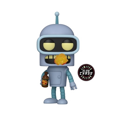 Funko POP! Animation Futurama - Bender (Specialty Series Exclusive)  Glow Chase