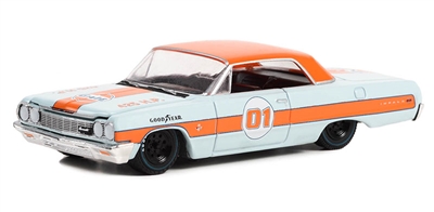 Greenlight Collectibles Running on Empty Series 15 - 1964 Chevrolet Impala SS  (Gulf Oil)