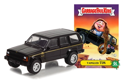 Greenlight Collectibles Garbage Pail Kids Series 4 - 1993 Jeep Cherokee - Tangled Tim