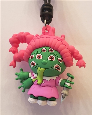 Monogram Garbage Pail Kids Series 2 Bag Clip - Spacey Stacy