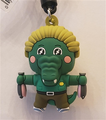 Monogram Garbage Pail Kids Series 2 Bag Clip - Ali Gator