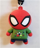 Monogram Marvel Holiday Collection 3D Bag Clip - Spider-Man (Chase)