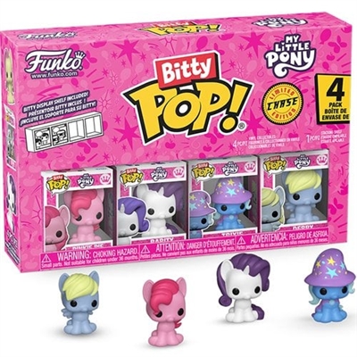 Funko Bitty POP!  My Little Pony - Pinkie Pie, Rarity, Trixie + Derpy