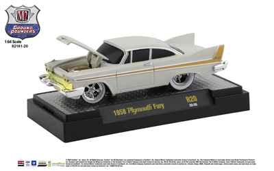 M2 Machines Ground Pounders  Release 20 - 1958 Plymouth Fury