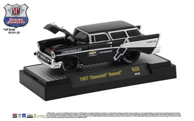 M2 Machines Ground Pounders  Release 20 - 1957 Chevrolet Nomad