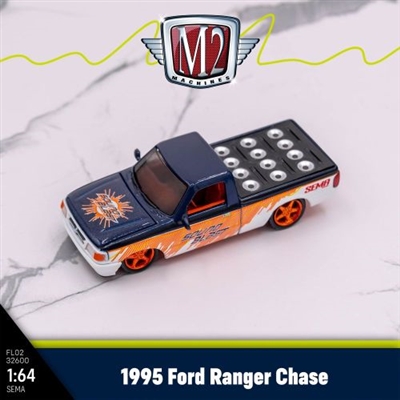 M2 Machines SEMA 2025 Edition - 1995 Ford Ranger "Sound Blast" (Chase)