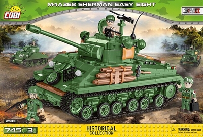 Cobi Sherman Tank 2533