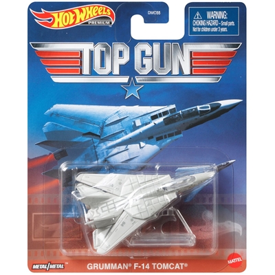 Hot Wheels Replica Entertainment 2021 Mix 1 Diecast - Top Gun Grumman F-14 Tomcat