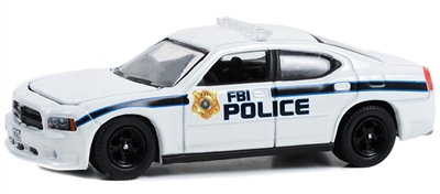 Greenlight Collectibles Hot Pursuit Hobby Exclusive FBI Edition - 2008 Dodge Charger Police Pursuit