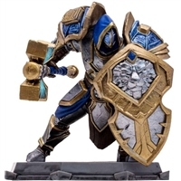 McFarlane World of Warcraft Wave 1 Posed Figure - Human Warrior & Human Paladin  (Common)