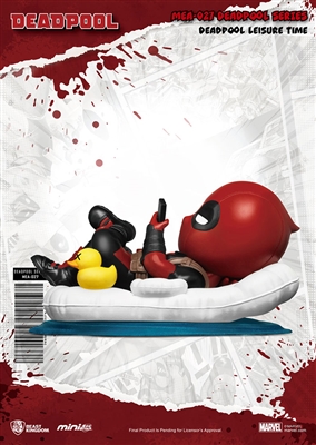 Beast Kingdom Mini Egg Attack Deadpool Series - Leisure Time