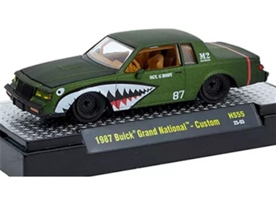 M2 Machines Shark Mouth HS55 - 1987 Buick Grand National Custom (SGT. G Body)