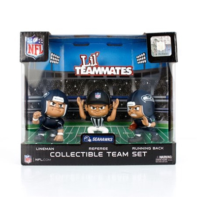 Lil' Teammates - Seattle Seahawks NFL Team Set (Pack of 3)