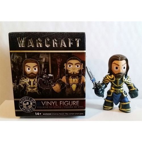 Funko Mystery Mini - Warcraft Movie Figure - Lothar (with Armor)