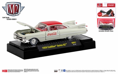 M2 Machines Coca-Cola Series BB01 - 1959 Cadillac Series 62