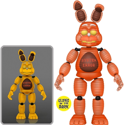 Five Nights at Freddy's Series 7 Action Figure - System Error Bonnie  (GID)