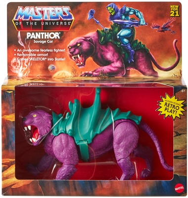 Mattel Masters of the Universe Origins Collection - Panthor Savage Cat