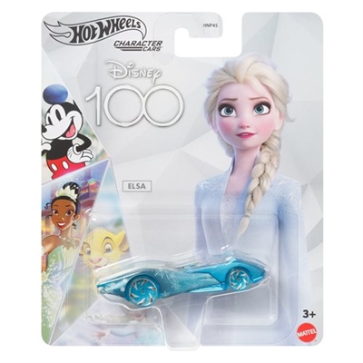 Hot Wheels Character Cars Disney 100th Mix 1 - Elsa