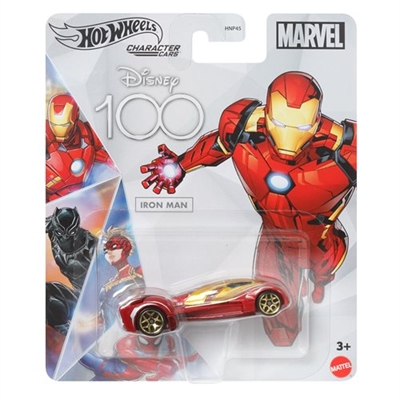 Hot Wheels Character Cars Disney 100th Mix 1 -  Iron Man