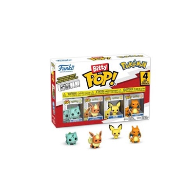 Funko Bitty POP!  Pokemon - Bulbasaur, Flareon, Pichu & Charizard