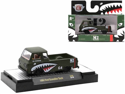 M2 Machines Shark Mouth Series R46 - 1964 Ford Econoline Truck