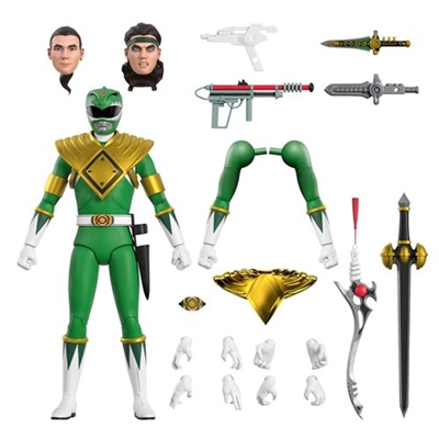 Super 7 Power Rangers Ultimates Series - Green Ranger