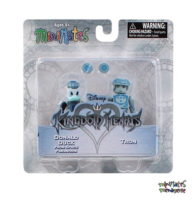 Minimates Kingdom Hearts Series 1 Donald Duck from Space Paranoids & Tron