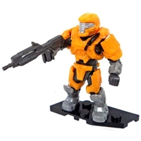 Mega Bloks Halo - Foxtrot Series - Mini Blind Bag Figure - Orange JFO Spartan
