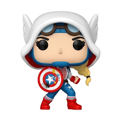 Funko POP! Marvel Gwen-Verse - Cap-Gwen