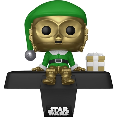 Funko POP! Star Wars Holiday Edge Sitter Stocking Holder -  C-3PO