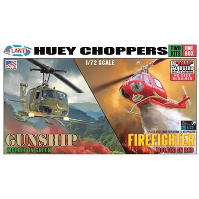 Atlantis Model Kit - Huey Choppers (Set of 2)