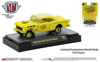 M2 Machines Coca-Cola Series GS01 - 1955 Chevrolet Bel Air Gasser Chase)