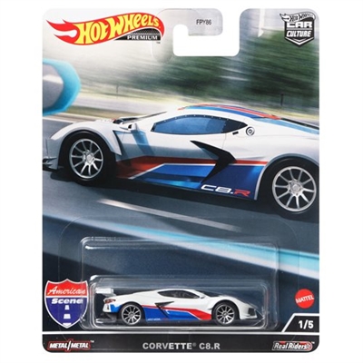 Hot Wheels Car Culture American Roads - Corvette C8.R