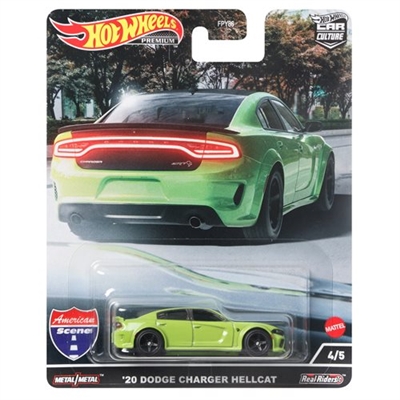 Hot Wheels Car Culture American Roads - 2020 Dodge Charger Hellcat